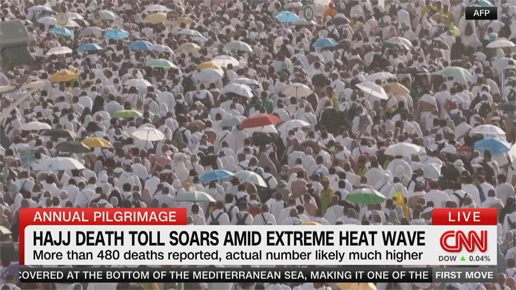 麥加朝聖50度高溫熱死上千人　遺體丟路邊蓋白布沒人管