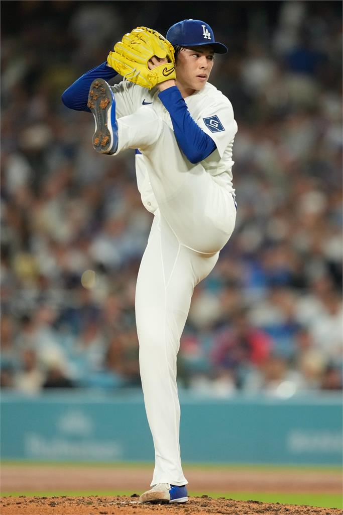 MLB(影)／佐佐木朗希飆161公里火球後援！道奇5連勝緊追國聯龍頭寶座