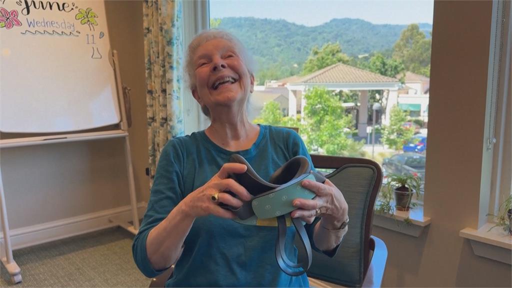 美國安養機構引進「VR眼鏡」 銀髮族不用出門就能雲遊四海