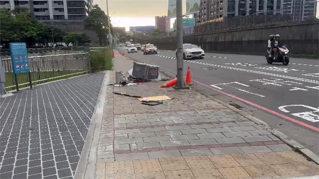 龜山噪音偵測儀剛架設就被撞　民眾報警仍沒人處理