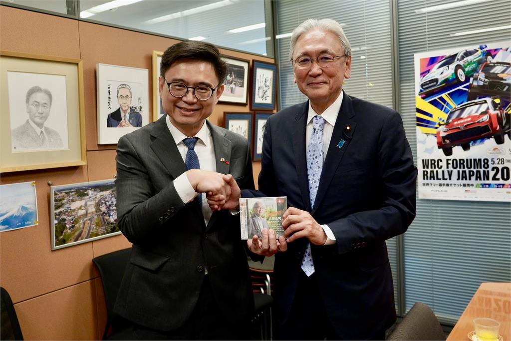 賴瑞隆率團赴日　會見友台議員加強台日交流情誼