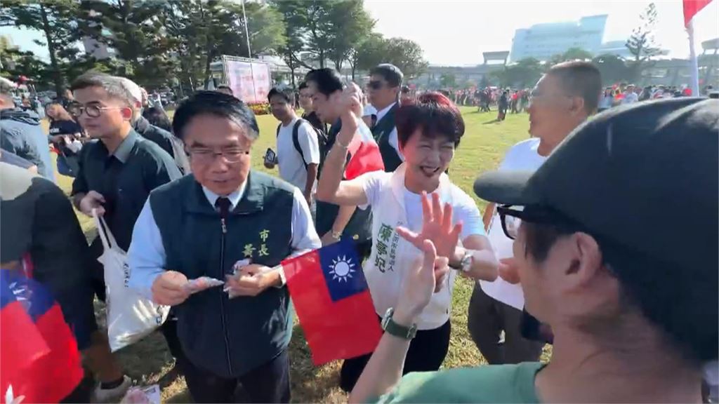 黃偉哲出席任內最後一次國慶典禮　盼台南一棒接一棒繁榮發展