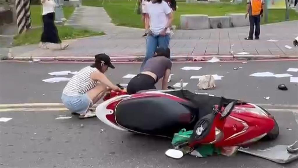 三峽車禍挺身救人 生教組長大聲呼救找人幫忙