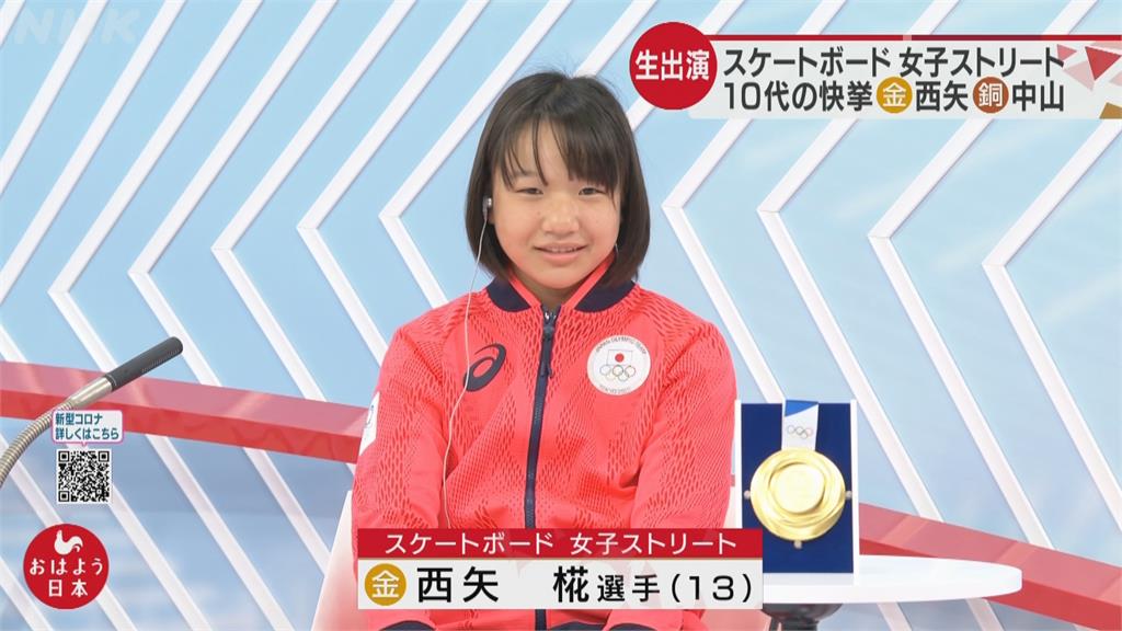 13歲又330天！　日本最年輕奧運金牌 7歲就玩板