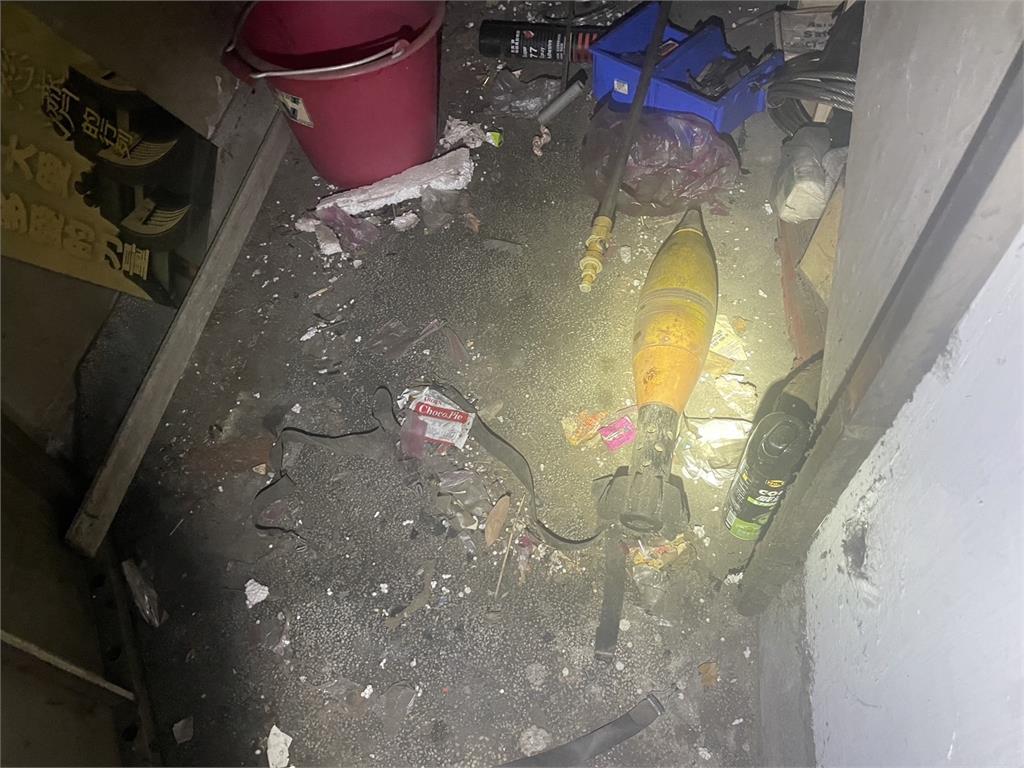 快新聞/新北蘆洲民宅裝修驚見「水雷未爆彈」 嚇壞緊急報警
