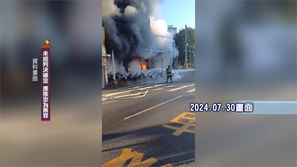 公訴屋主!機車行大火釀3死 30間套房只1支滅火器