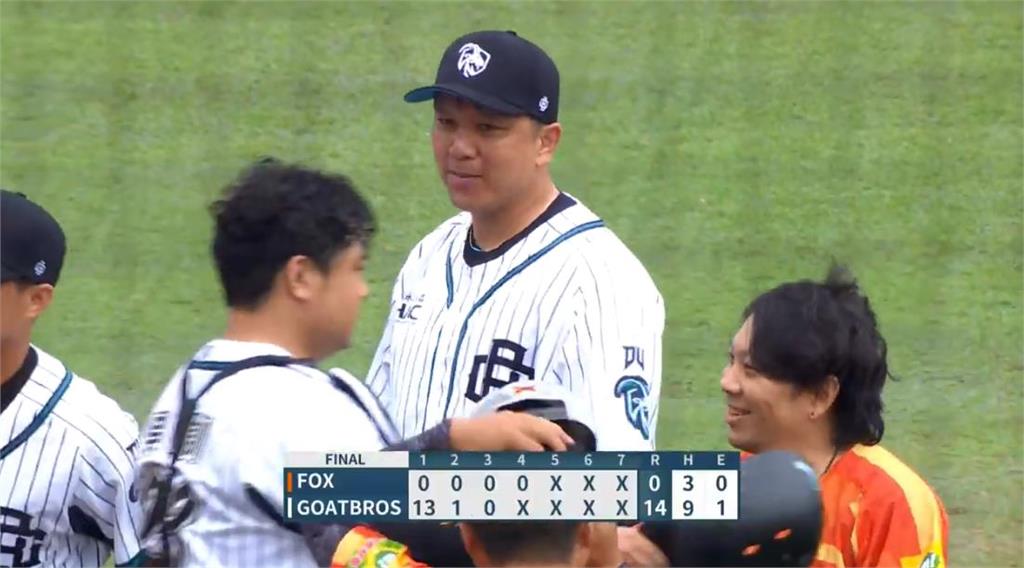 世壯運/「棒球情人」高國輝開轟 山羊兄弟首局攻下13分大勝對手晉級35+金牌戰