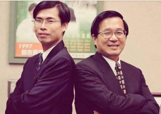 陳水扁曬陳其邁「泛黃舊照」自爆2人將合作這1事!當年青澀消瘦模樣曝光