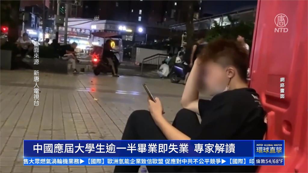 中國美化青年失業率14.7%？　實際僅48%畢業生被錄取
