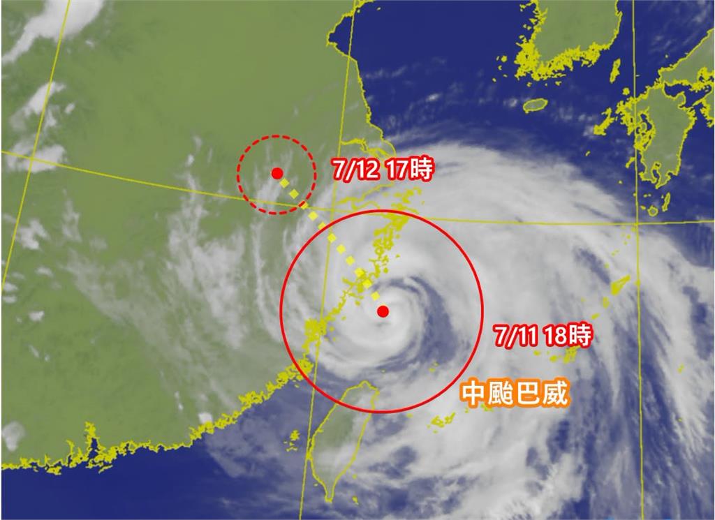巴威「鬼衝中國」別鬆懈！氣象粉專揭「6地豪雨準備開炸」下週雨彈再升級原因曝光