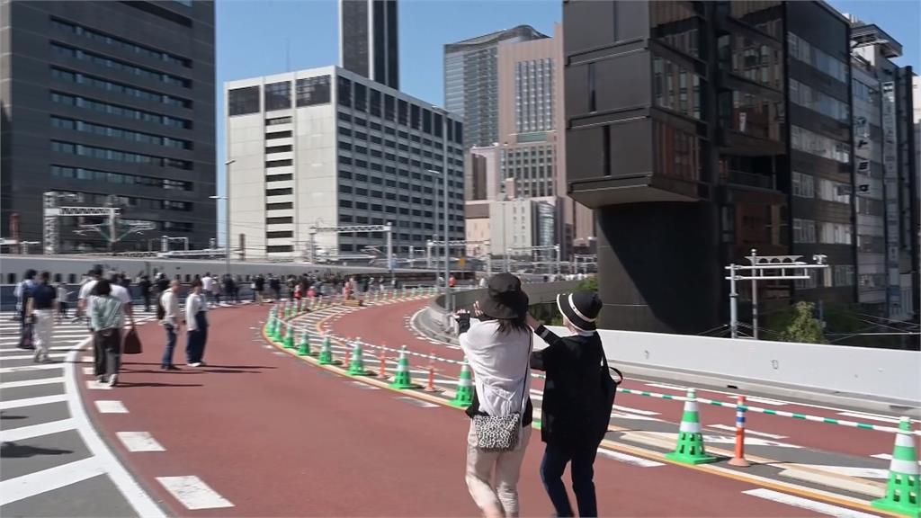 東京高速公路變身「空中走廊」　開放3天搶先體驗