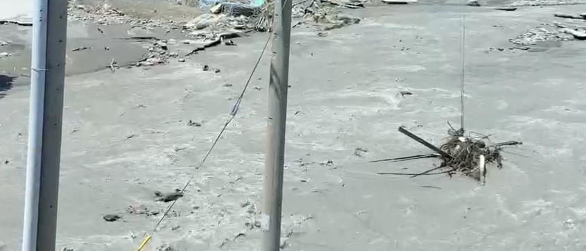 台東金崙溪水位暴漲　附近部落逾百戶連2天大停電