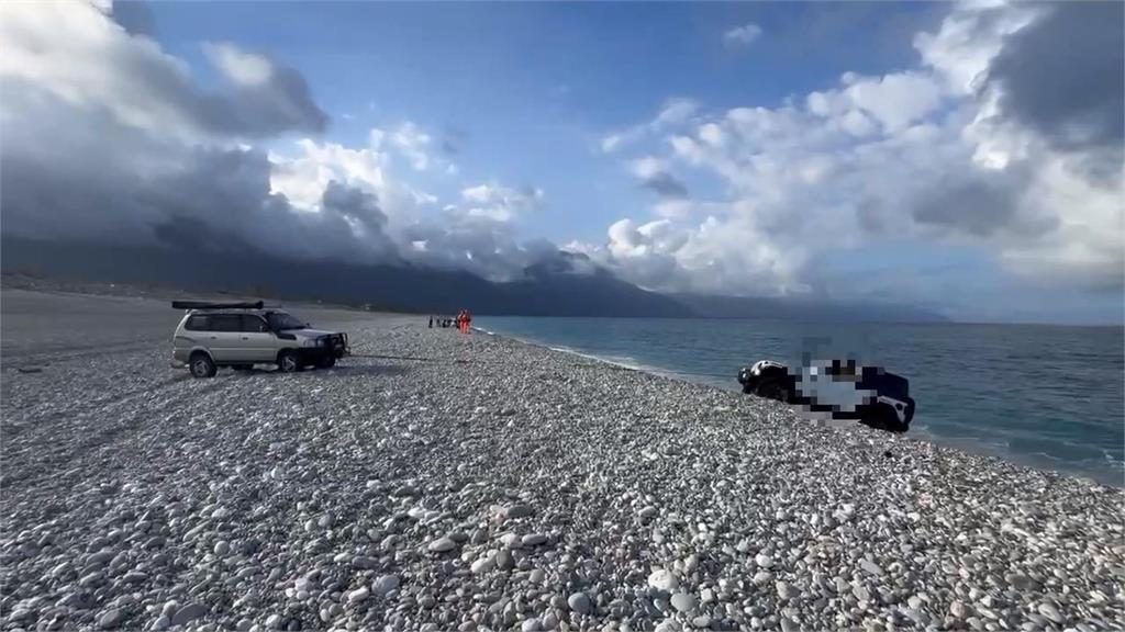 以為性能好？吉普車　闖七星潭沙灘刁車　駕駛先吞罰單