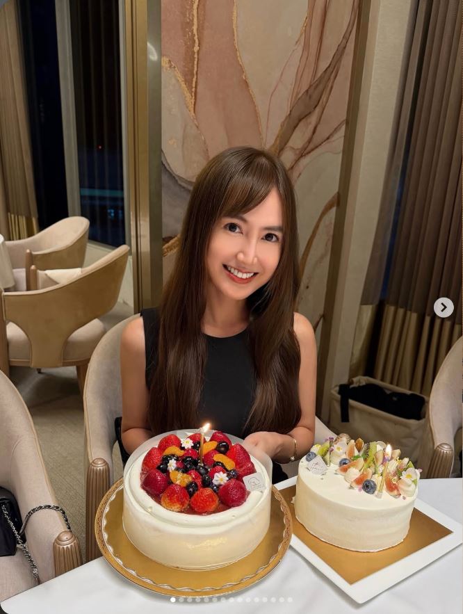台大五姬翁滋蔓迎40歲！黑洋裝「真實曲線」全被拍…行程滿檔吐心聲：怕衣服塞不下呀
