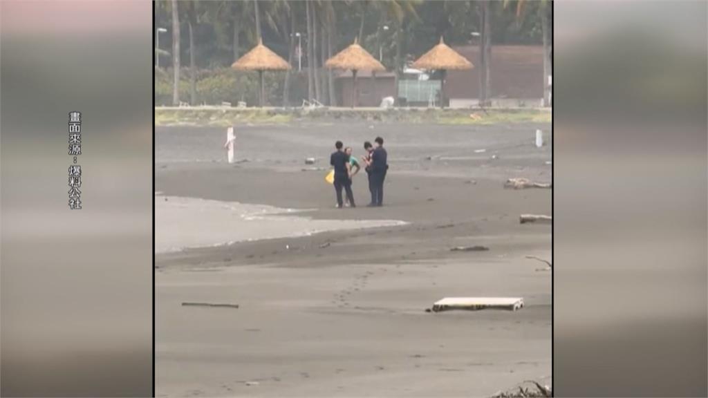 颱風天就是要衝浪？　西子灣驚見衝浪客　民眾直呼危險