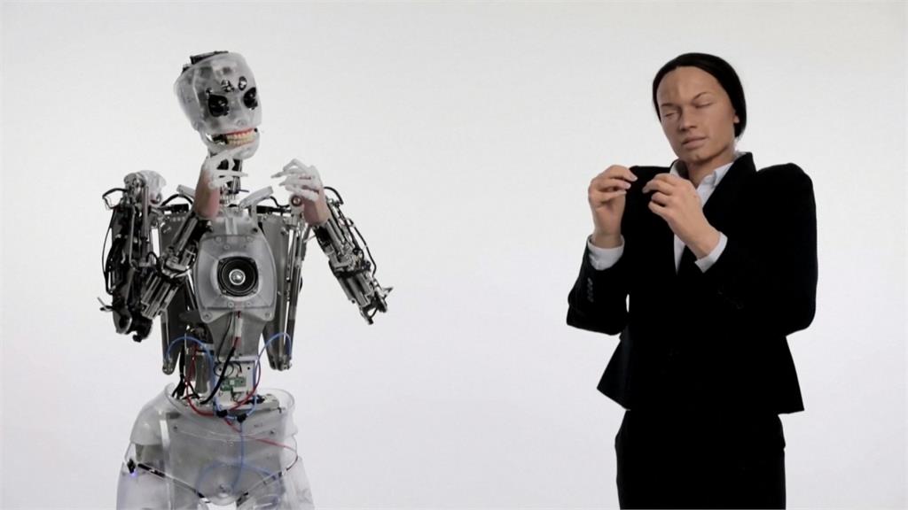 電影《AI》成真？英機器人驚訝表情栩栩如生