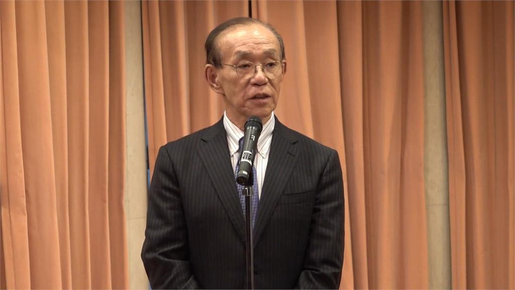 谷崎泰明代表日本政府捐贈100萬美金　為台灣地震罹難者默哀