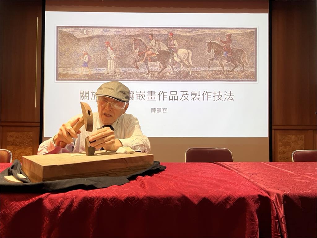 寶刀未老！國寶畫家陳景容九十風華藝術展　展出109件跨界創作