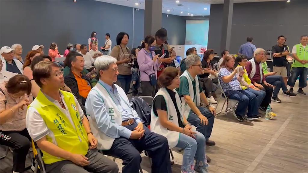 黨內分裂!賴坤成喊話劉櫂豪「團結」 台灣綠色立委聯盟站台助選