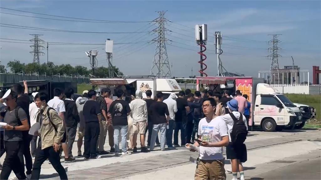 快新聞／超讚福利！輝達台灣員工大會請吃「阜杭豆漿」　冰淇淋餐車也來了