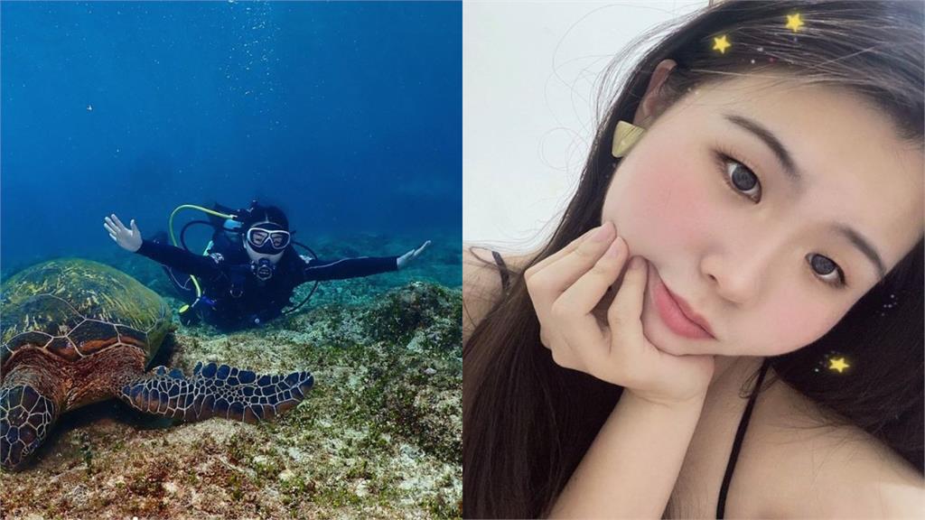 潛水妹「縮水衣太緊」竟是張君雅小妹妹!26歲耍辣模樣「判若兩人」