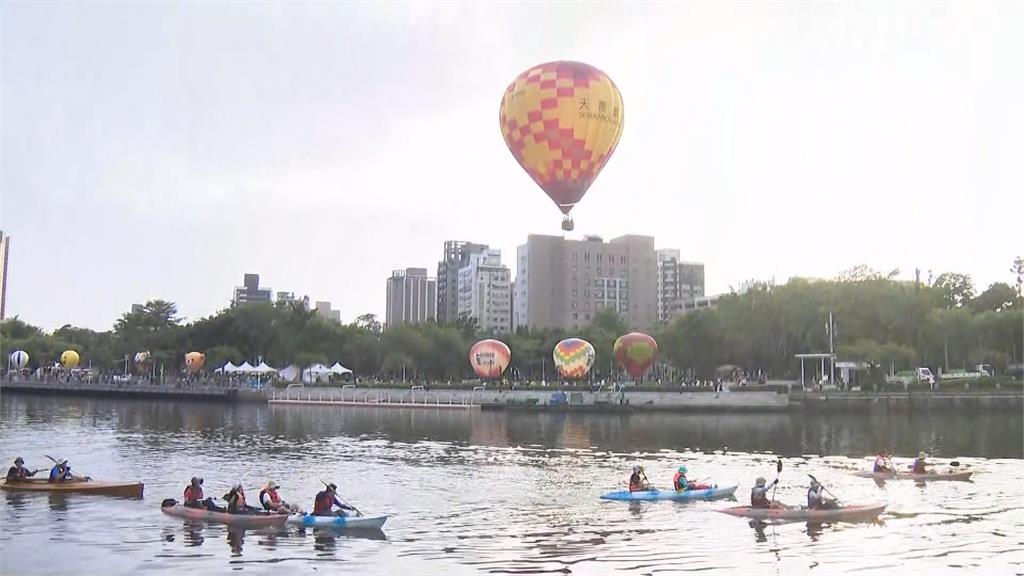 「愛河熱氣球」活動明落幕　遊客把握機會搭乘俯瞰美景