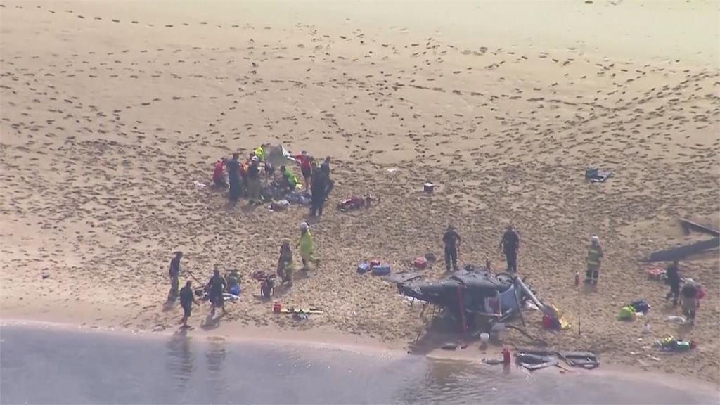 澳洲黃金海岸直升機空中相撞 機上13人4死3命危