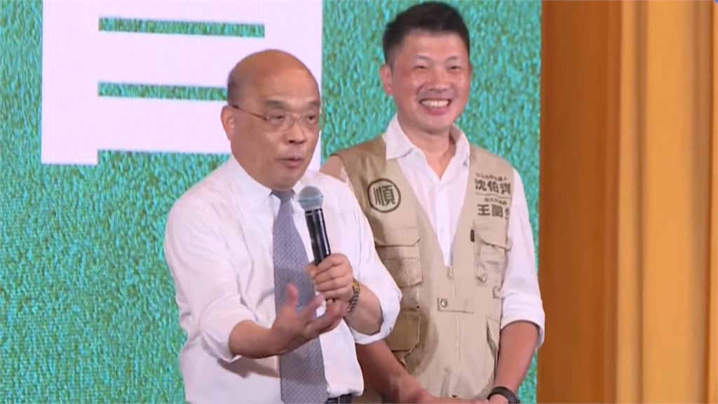 蘇貞昌遭疑「怎幫台北洋流輔選」!當眾脫口「蘇巧慧選情」霸嗆1句…網炸淚:謝謝院長