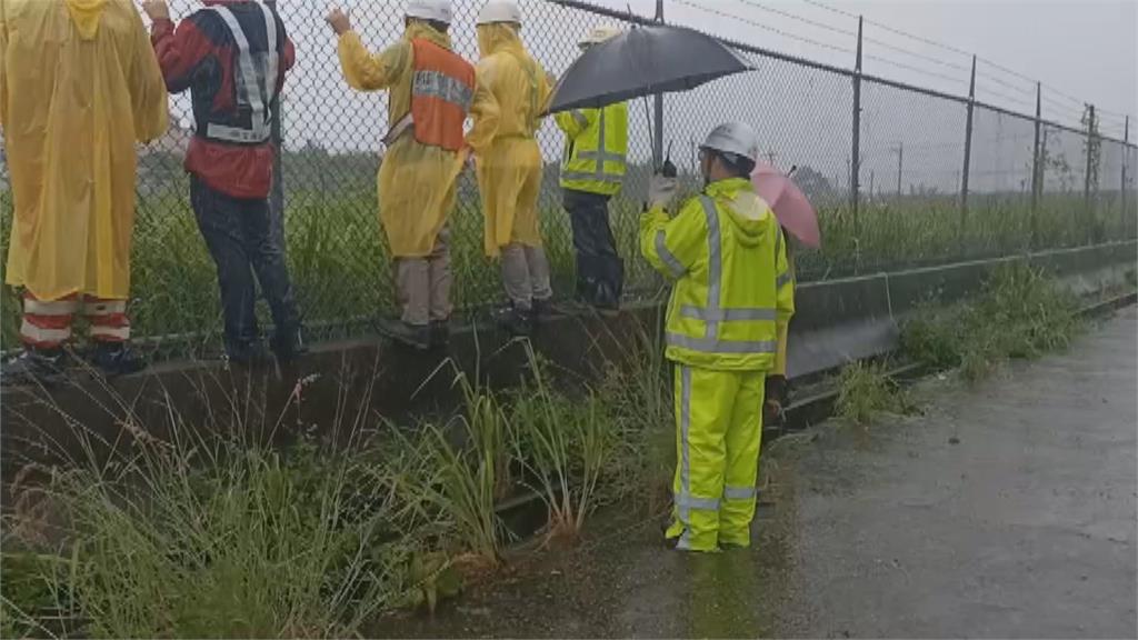 偵測到邊坡滑落「告警系統」發揮作用　高鐵苗栗-台中段週日單線雙向通行