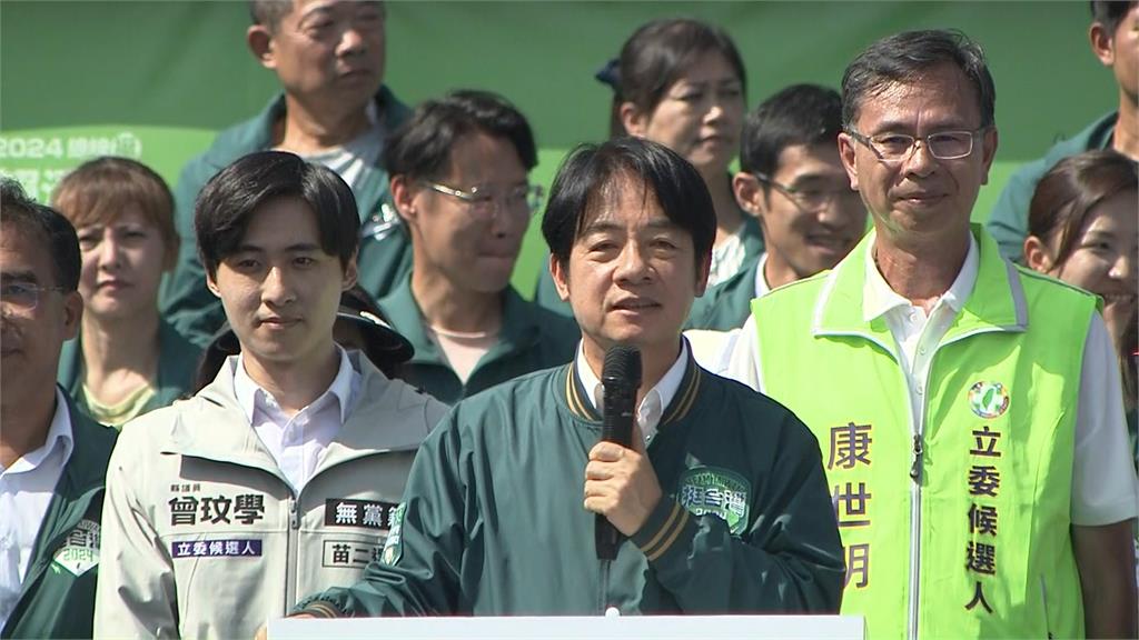 賴清德深入桃竹苗拚陸戰 反擊侯友宜!批藍營用戰爭恐嚇國人