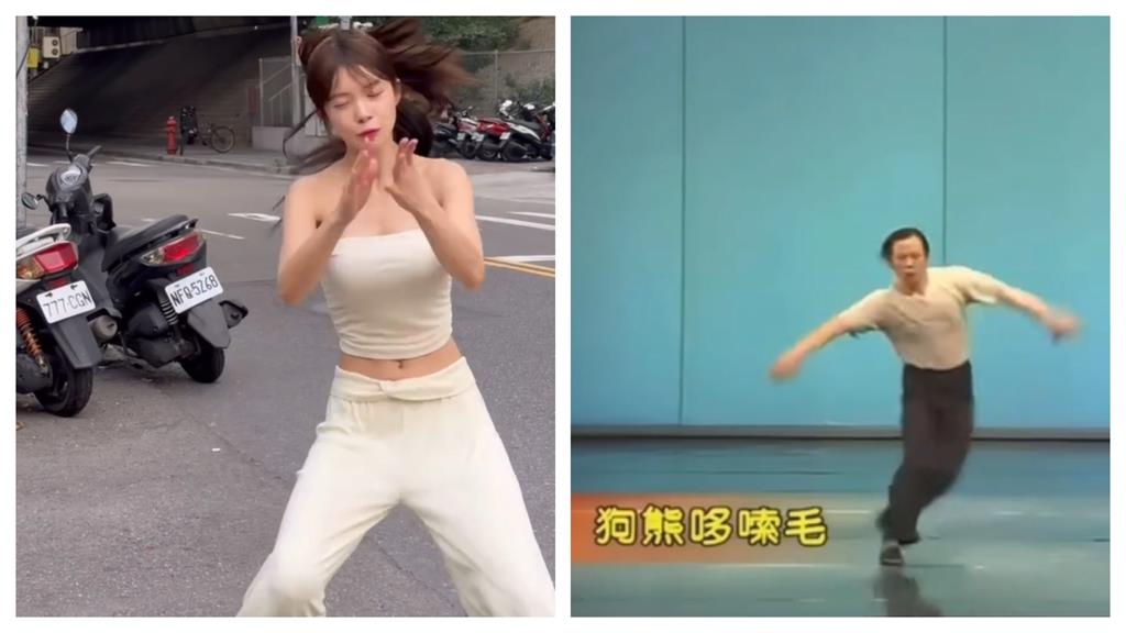 李多慧「大跳這迷因」「1動作 拖鞋飛天　網笑：太可愛