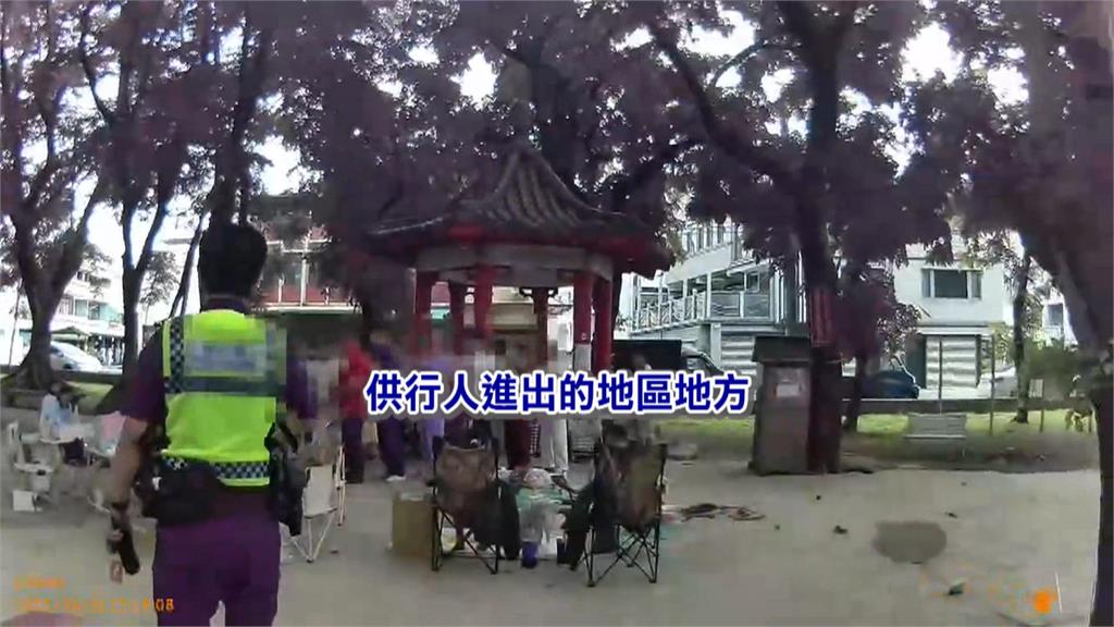 屏東潮州公園驚現不明團體 利用公園祭祀 將依規開罰