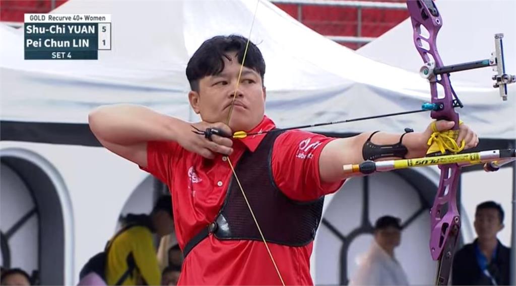 世壯運(影)/射箭反曲弓個人賽 台灣前奧運國手們表現出色穿金戴銀