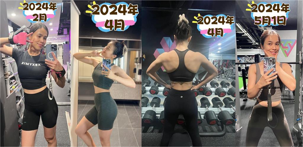 「星光3班」37歲透明歌姬→粗勇巨肌!用力一擠比基尼「炸出爆量青筋」認不出