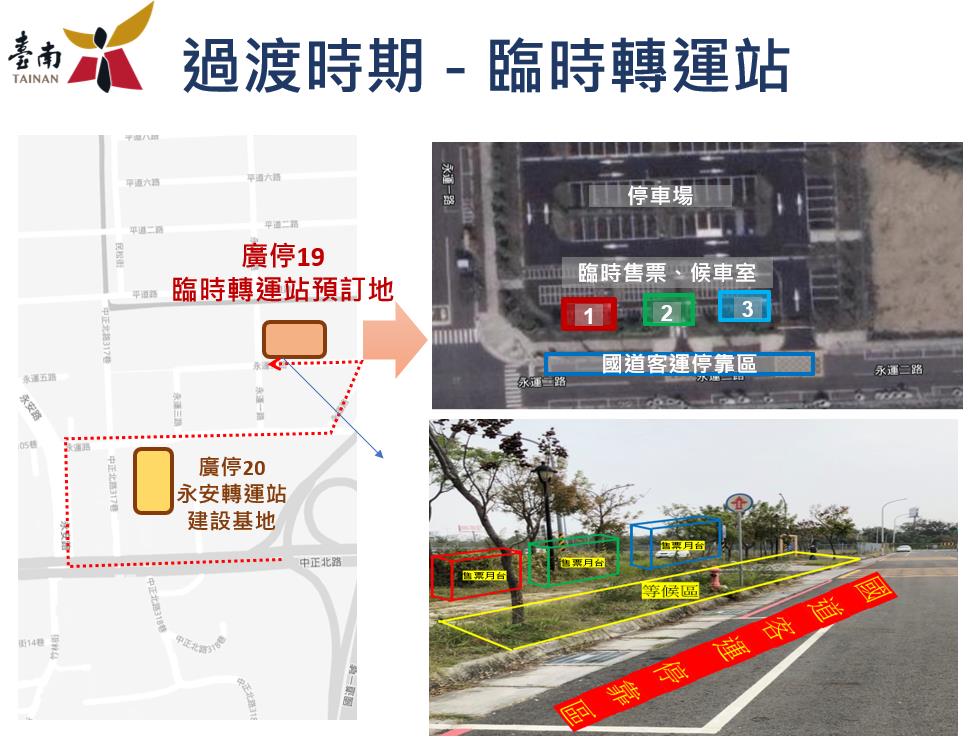 永安轉運站拚2024年啟用! 黃偉哲指示:過渡期設臨時轉運站