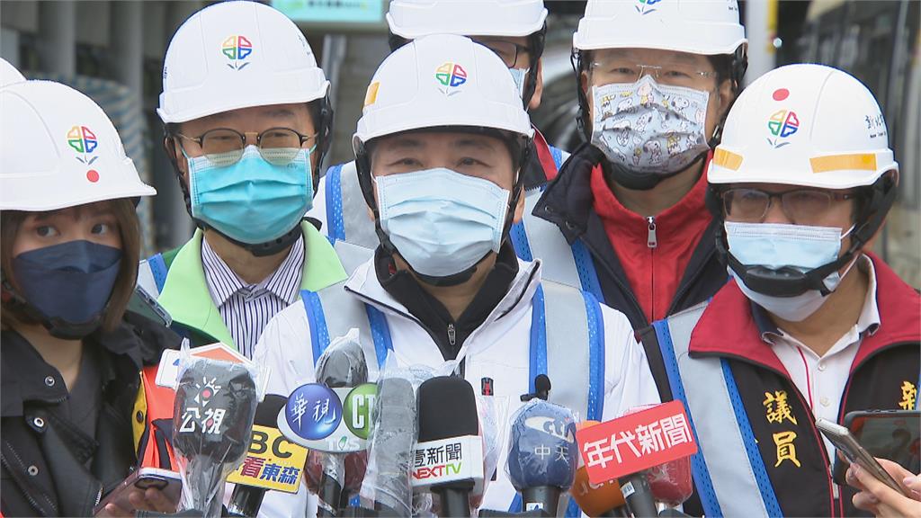 視察新店安坑輕軌!侯友宜:盼年底「如期如質」完工
