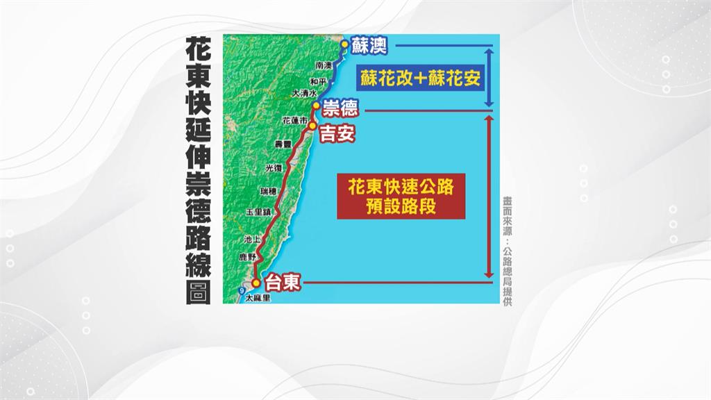 蘇花快可行性評估被退回 徐榛蔚:不要漠視花東交通權 交通部:要求補件
