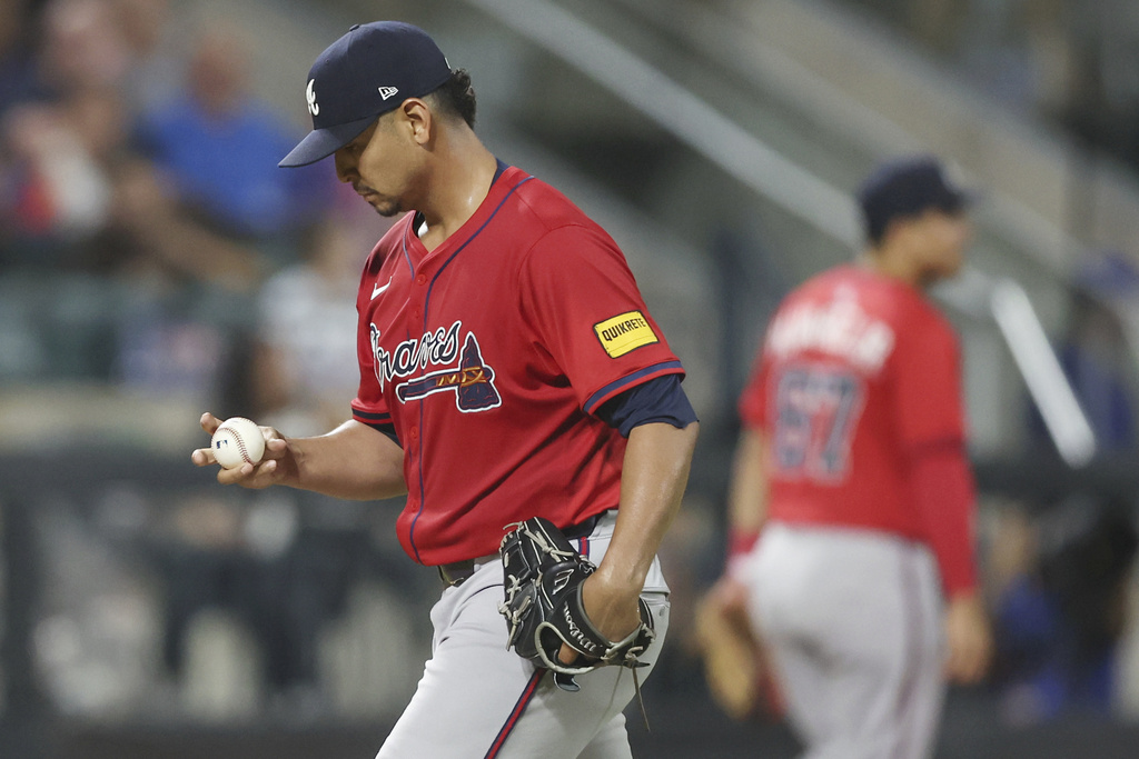 MLB(影)／洋基棄將為新東家先發出賽雖全勝　最終仍遭勇士放棄釋出