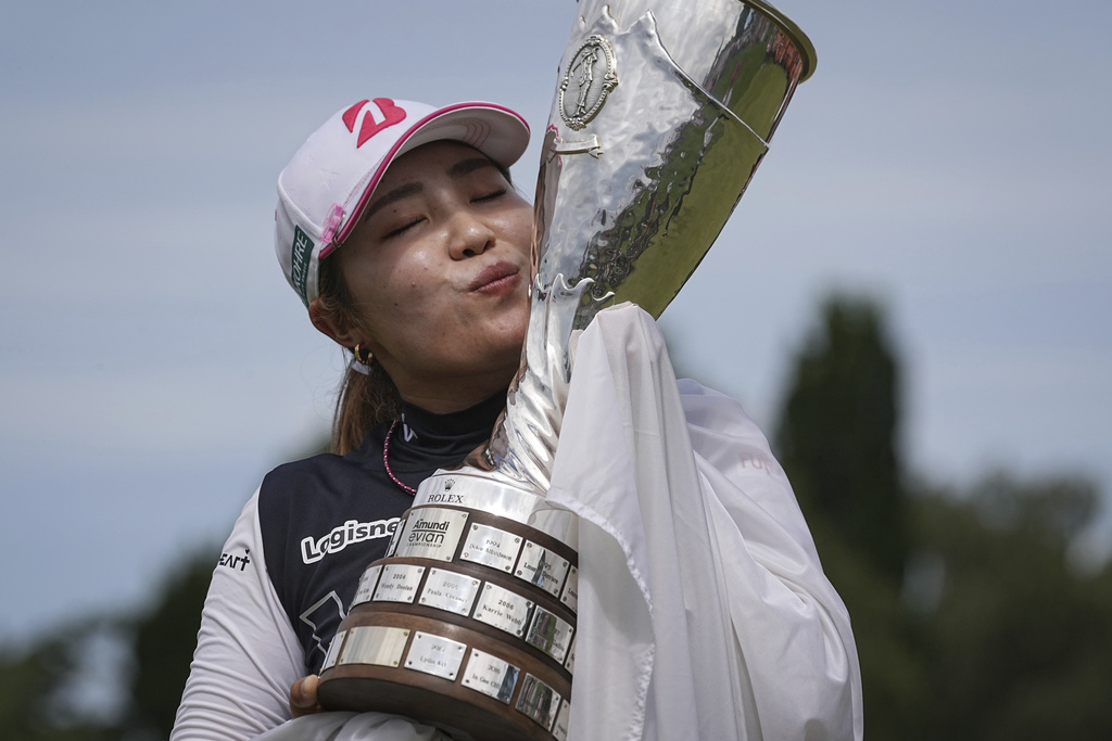 高爾夫／台高球一姊錢佩芸　LPGA愛維養錦標賽最後一輪演出戲劇性一桿進洞