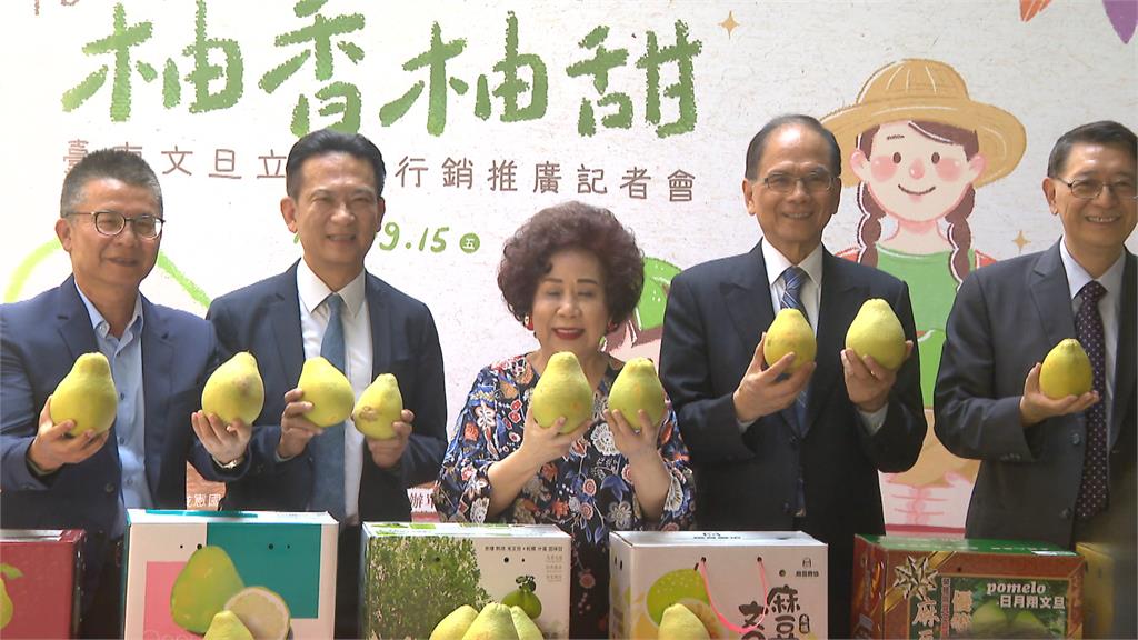 台南柚農立法院推廣文旦　立院一口氣認購三百箱