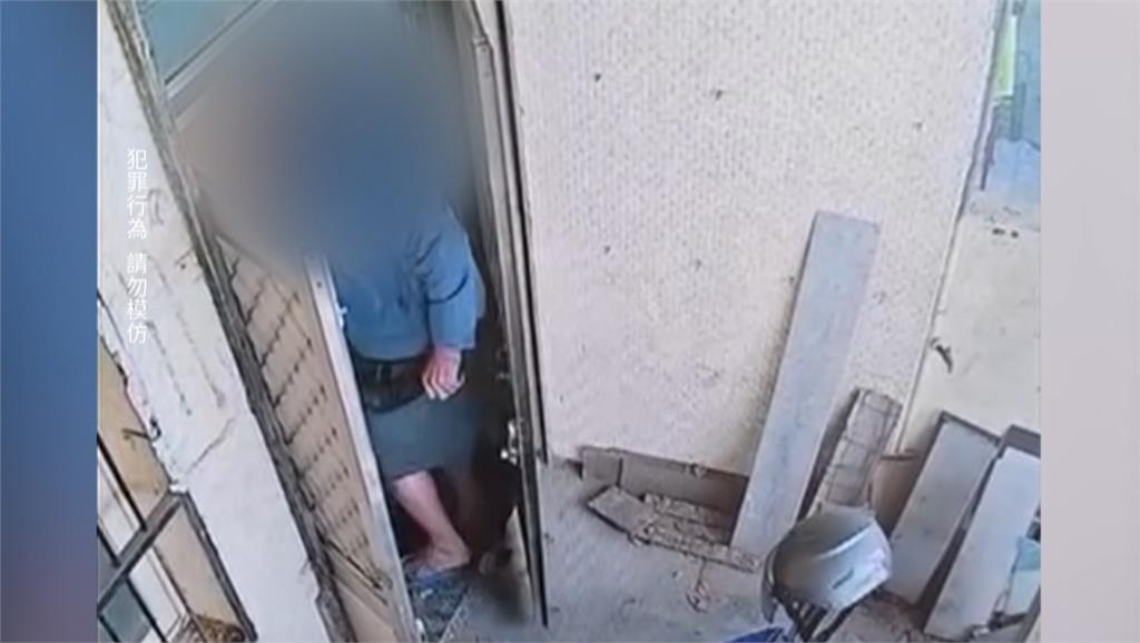 恐怖惡鄰! 北斗莽男"持刀.鐵鎚"強破鄰居大門恐嚇