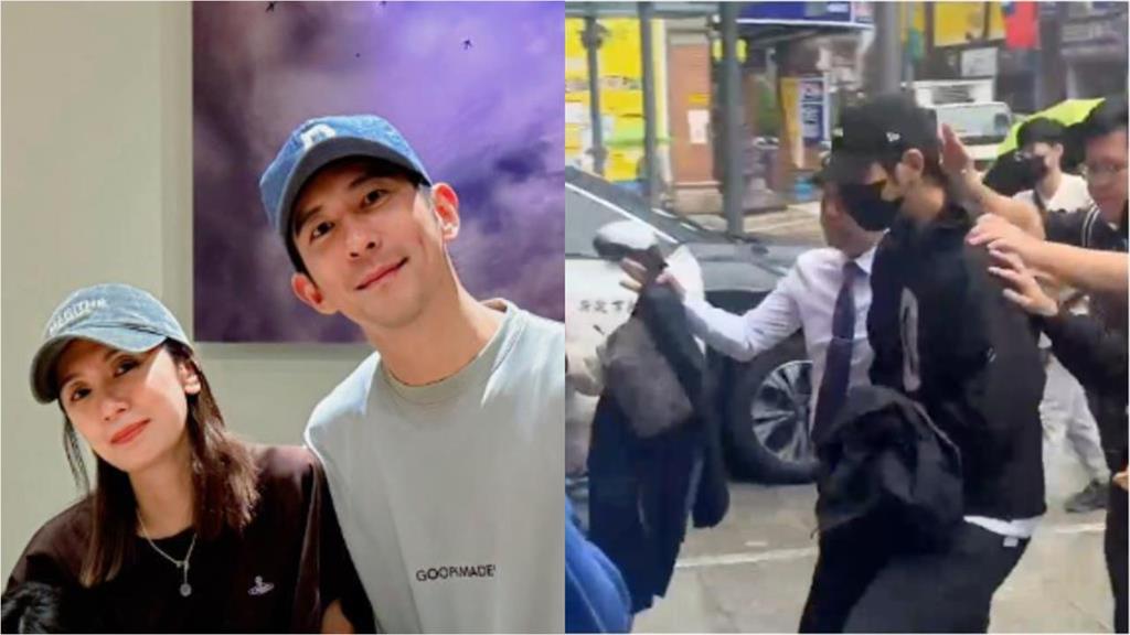 尪閃兵被銬走「賈靜雯拍新戲」人在中國!海邊熱吻「小23歲男星」畫面瘋傳
