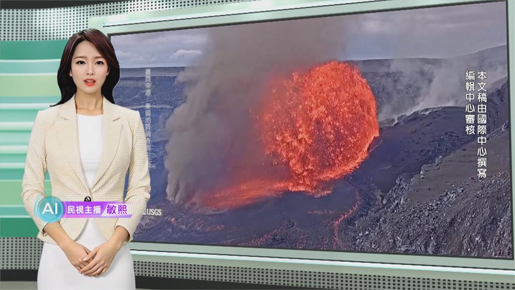 敏熙報氣象/世界最活躍火山之一 夏威夷幾勞亞火山再噴發