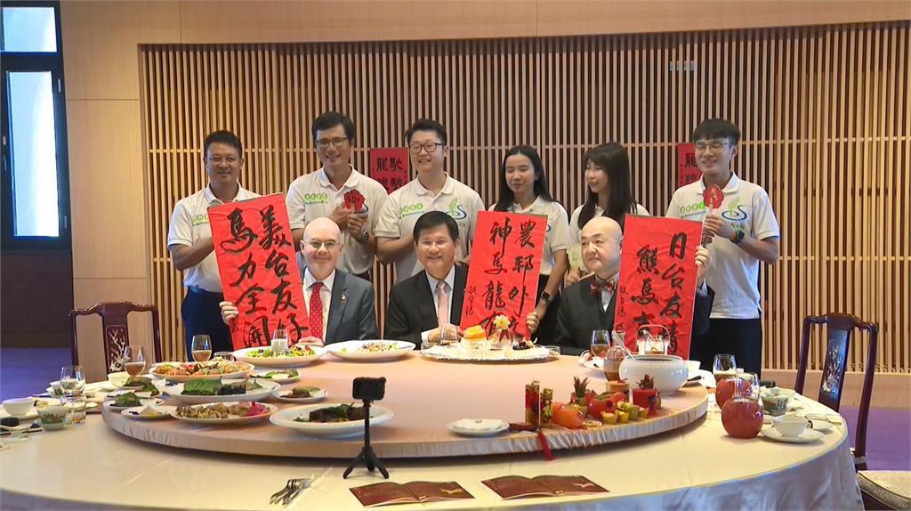 農業青年大使準備澎湃年菜！谷立言、片山和之讚不絕口