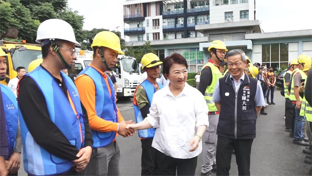 快新聞/不落人後!台中馳援嘉義災後復原 盧秀燕:同島一命、同舟共濟