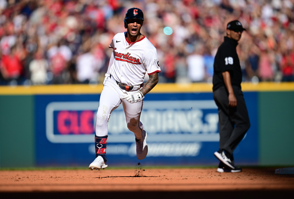 MLB(影)／守護者24歲小將羅奇歐超前轟！5分大逆轉勝老虎逼到決勝第三戰