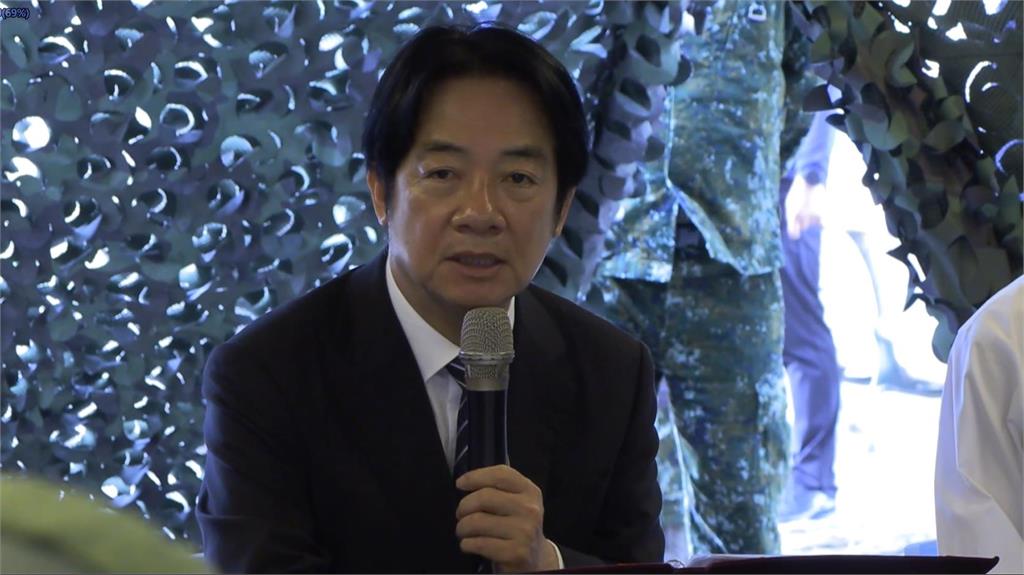 雲林視察陸勝１號操演　賴總統：反併吞才能確保台海和平