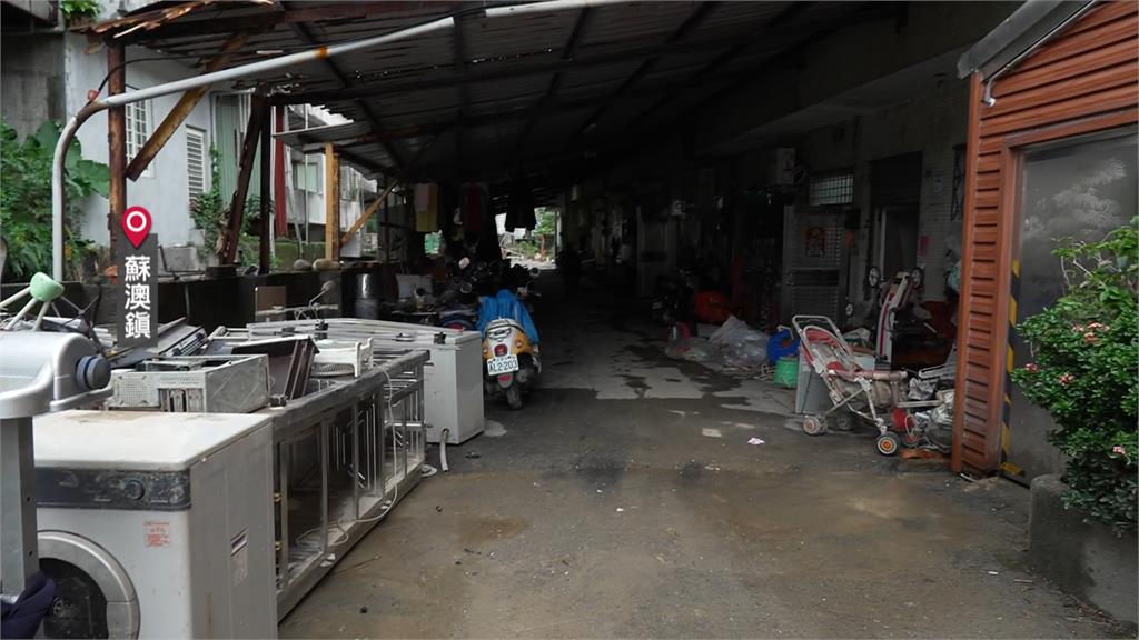 蘇澳災後滿目瘡痍損失難估計 大型機具進駐國軍助清理家園