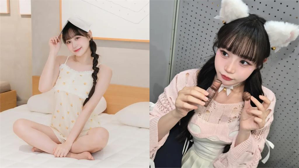 邊荷律「白蕾絲戰袍」太犯規！一彎腰「麻糬險掉出」上帝視角曝光…萬人搶看