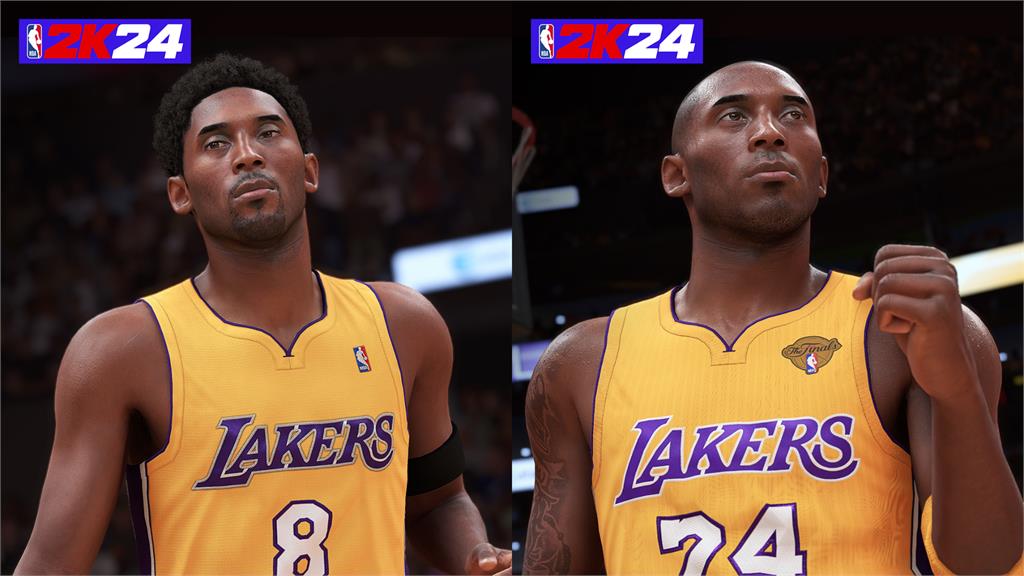 NBA／永遠傳奇黑曼巴！Kobe四登《NBA 2K》封面「噴汗身影」曝光